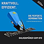 Güde Frontbalkenmäher GBM 970 (Schnittbreite: 97 cm, Passend für: Güde Motoreinachser GME 6.5V) | BAUHAUS