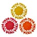 Geroma Tisch-Set Blätter aus Filz 