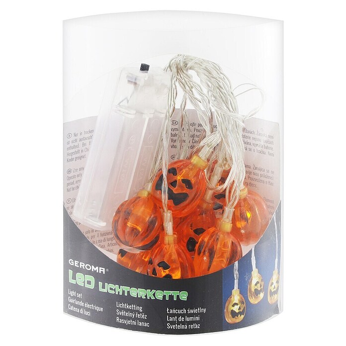 Geroma LED-Lichterkette (Farbe: Orange, Länge: 120 cm) | BAUHAUS