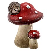 Geroma Dekofigur Keramik Fliegenpilz (L x B x H: 7 x 6,5 x 9 cm, Farbe: Braun, Rot) | BAUHAUS