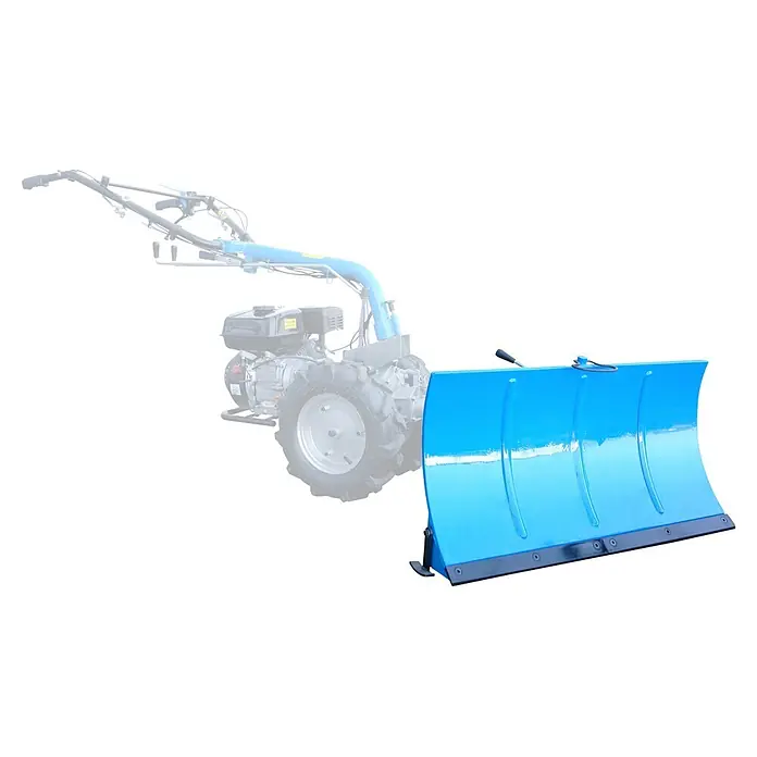 Güde Schneeräumschild - Passend für: Motoreinachser GME 6,5 V, Breite: 570 mm - Blaues Schneeschild-Anbaugerät für einen Einachsschlepper.