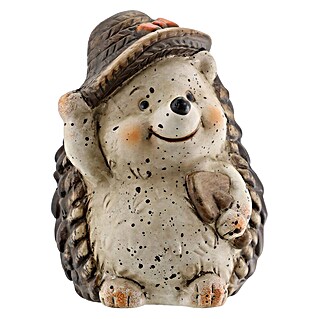 Geroma Dekofigur Keramik Igel (L x B x H: 7,8 x 8 x 10,6 cm, Farbe: Braun)