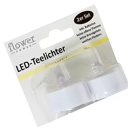 Flower Power  LED-Teelicht