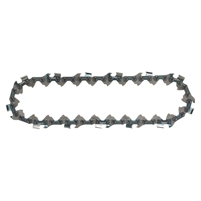 Makita LXT 18V Einhand-Akku-Kettensäge DUC101RX06 - 18 V, Li-Ionen, 2 Akkus, Schwertlänge: 10 cm - Silberne metallische Kettensägekette mit scharfen Schneidezähnen, Markenname OREGON.