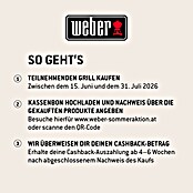 Weber Gasgrill Spirit EP-425 GBS (Grillfläche (B x T): 62 x 44 cm, 10,3 kW, Anzahl Brenner: 4 Stk.) | BAUHAUS