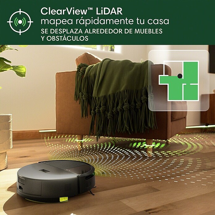 iRobot Robot aspirador con mopa Roomba 205 Combo (Capacidad del robot: 1.820 ml) | BAUHAUS