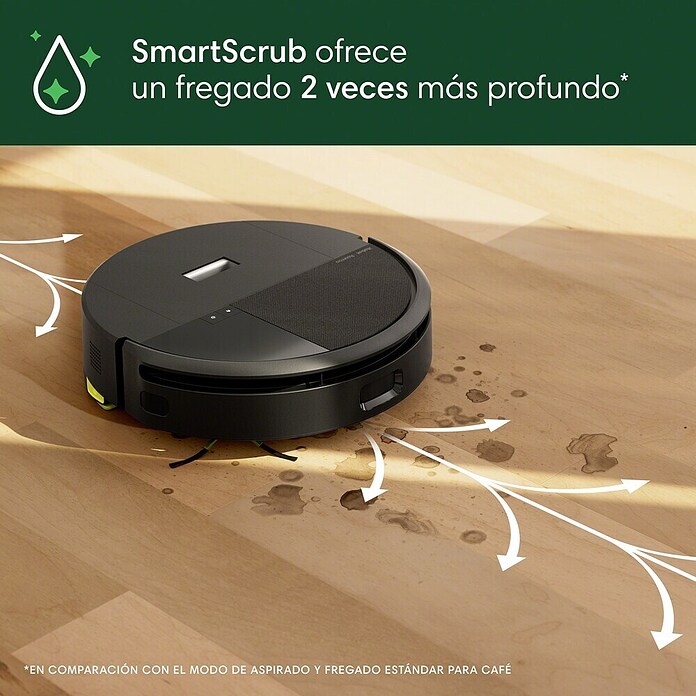 iRobot Robot aspirador con mopa Roomba 205 Combo (Capacidad del robot: 1.820 ml) | BAUHAUS