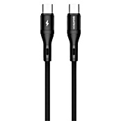 USB kabel  (Črna, 3 m, 2 USB-C priključka) | 3377 - Telefonzubehör | CBIC - Telefon | CBI - Audio/Video/Antenne/Sat | CB - Elektroinstallation | C - Elektro | BAUHAUS