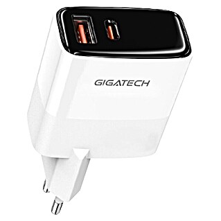 Adapter za hitro polnjenje z USB vhodom GX650 (Bela, USB-A vtičnica, USB-C vtičnica)