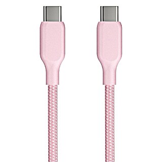 USB kabel (2 USB-C priključka, Roza)