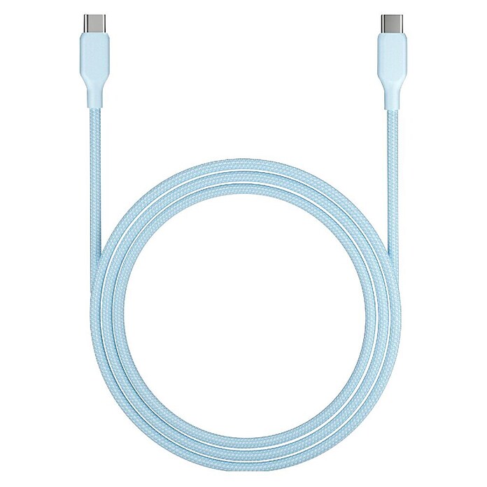 USB kabel  (2 USB-C priključka, Modra, 1 m) | 3377 - Telefonzubehör | CBIC - Telefon | CBI - Audio/Video/Antenne/Sat | CB - Elektroinstallation | C - Elektro | BAUHAUS