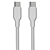 USB kabel  (2 USB-C priključka, Srebrna, 1 m) | 3377 - Telefonzubehör | CBIC - Telefon | CBI - Audio/Video/Antenne/Sat | CB - Elektroinstallation | C - Elektro | BAUHAUS