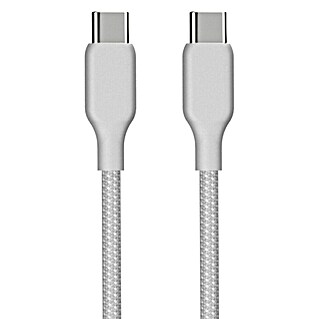 USB kabel (2 USB-C priključka, Srebrna, 1 m)