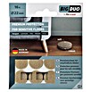 Fix-o-moll Filzgleiter (Durchmesser: 22 mm, Kleben, 16 Stk., Beige) | BAUHAUS