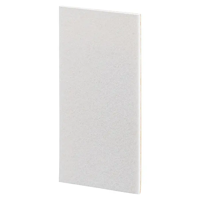 Fix-o-moll Filzgleiter - B x H: 100 x 200 mm, Kleben, 5 Stk., Weiß - Weißes, rechteckiges Filterkissen aus groben Fasern.