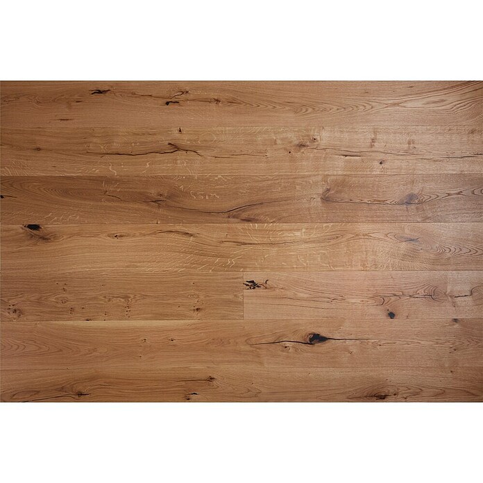 Parkett Eiche Bregenz (Eiche natur, Landhausdiele, 2 200 x 190 x 14 mm) | BAUHAUS