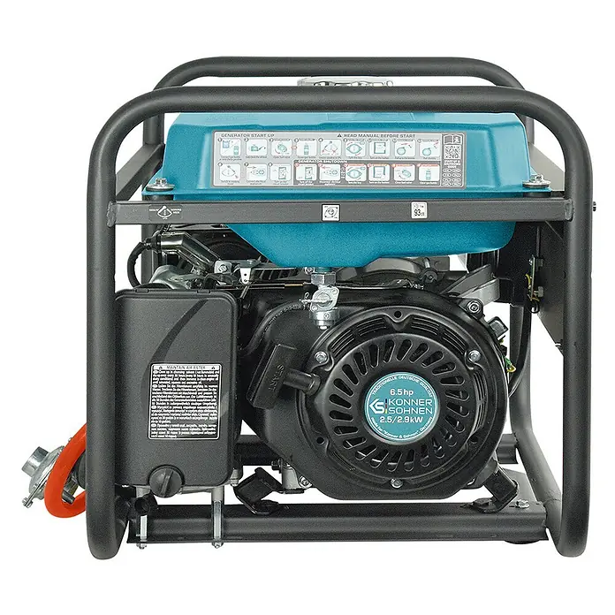 Stürmer Maschinen Stromerzeuger KS 2900G 2,5 kW Benzin/Gas - Nennleistung: 2,5 kW, Tankvolumen: 15 l, Verbrauch: 2,4 l/h