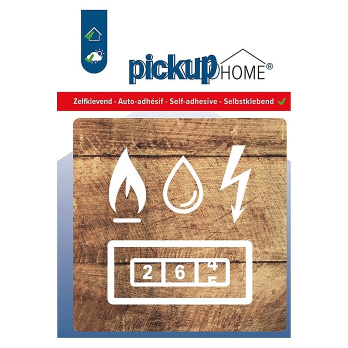 Pickup Sticker (Meterkast, Hout) | BAUHAUS