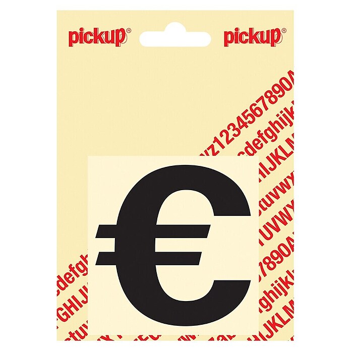 Pickup Sticker (€, Zwart) | BAUHAUS