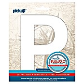 Pickup Sticker (P, Wit) | BAUHAUS