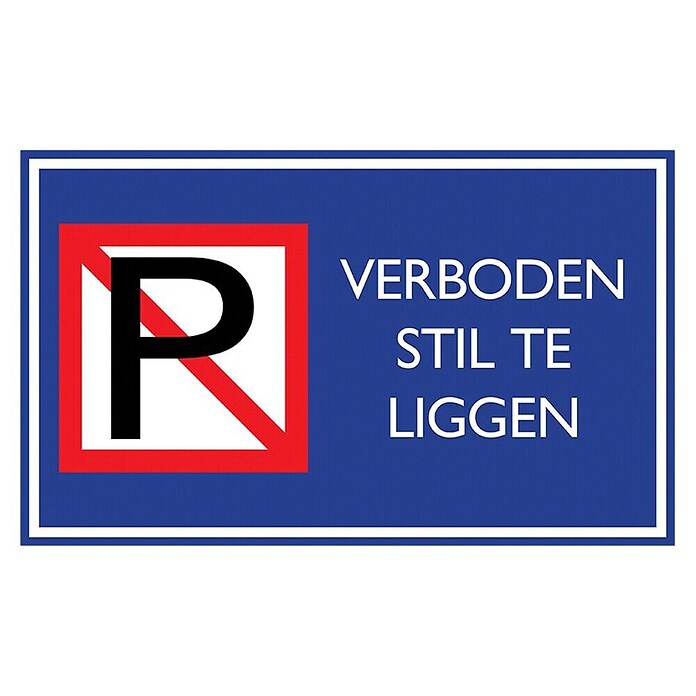 Pickup Sticker (Verboden stil te liggen) | BAUHAUS