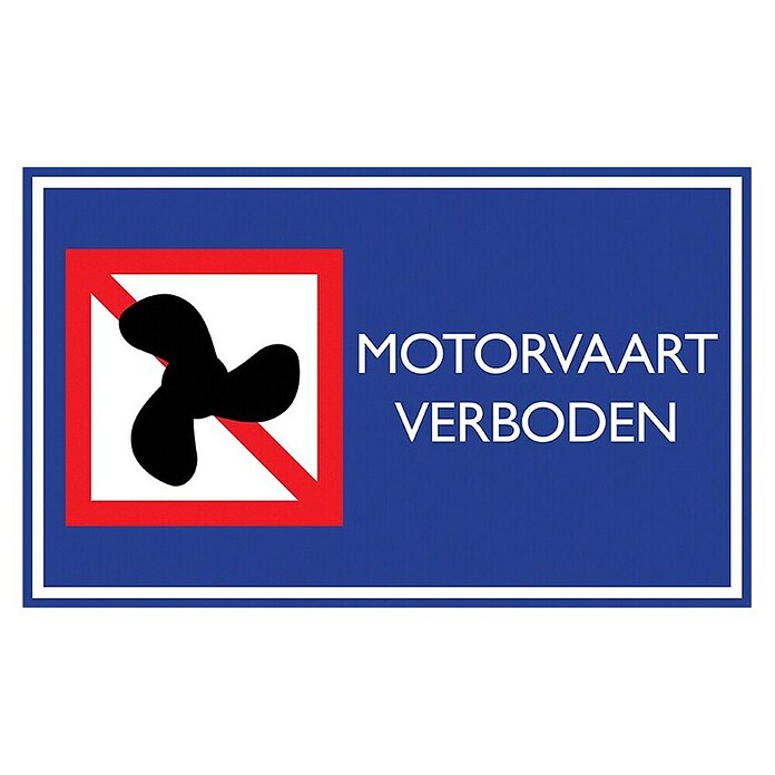 Pickup Sticker (Motorvaart verboden) | BAUHAUS