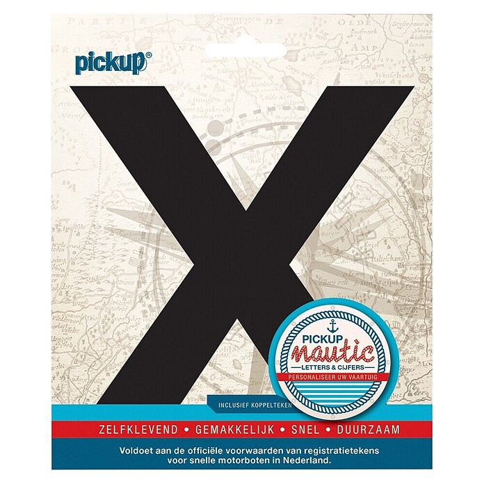 Pickup Sticker (X, Zwart) | BAUHAUS