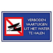 Pickup Sticker (Verboden vaartuigen uit het water te halen) | BAUHAUS