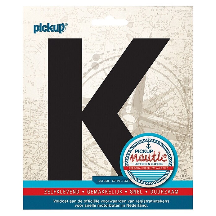 Pickup Sticker (K, Zwart) | BAUHAUS
