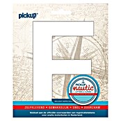 Pickup Sticker (F, Wit) | BAUHAUS