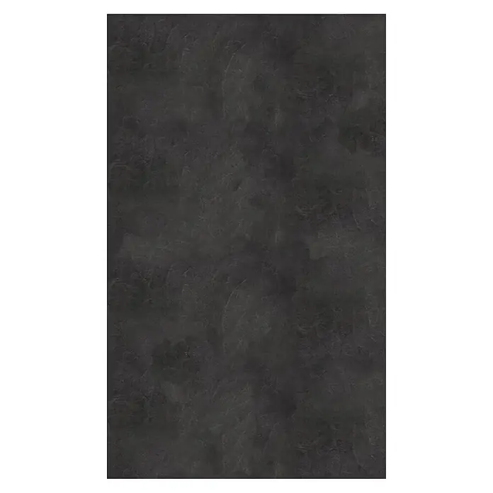 SanDesign Alu-Verbundplatte - 125 x 250 cm, Schiefer - Dunkelgraue, texturierte Oberfläche.