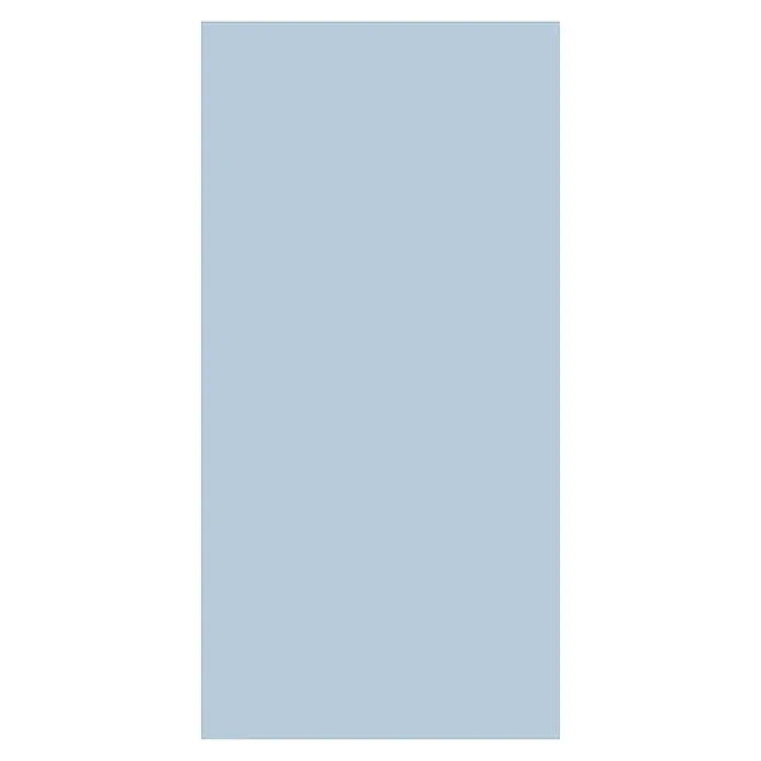 SanDesign Alu-Verbundplatte - 125 x 250 cm, Sky Blue - Hellblaues Quadrat.