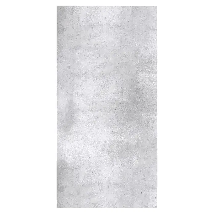 SanDesign Alu-Verbundplatte - 125 x 250 cm, Beton - Hellblau-graue texturierte Hintergrundoberfläche mit subtilem Grunge-Effekt.