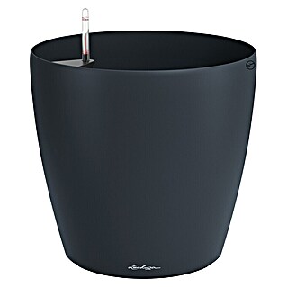 Lechuza Classico Pflanztopf Color (Außenmaß (Ø x H): 49 x 46,5 cm, Kunststoff, Schiefergrau)