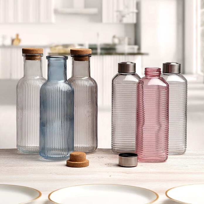 Versa Botella (Plástico, Gris, 1 l) | BAUHAUS