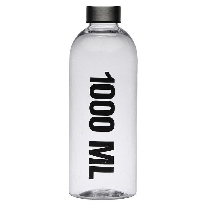 Versa Botella (1 l, Polietileno, Incoloro) | BAUHAUS