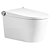 Taza de WC suspendida Japonés Smart Gamma (Sin borde de descarga, Salida WC: Horizontal, Blanco) | BAUHAUS