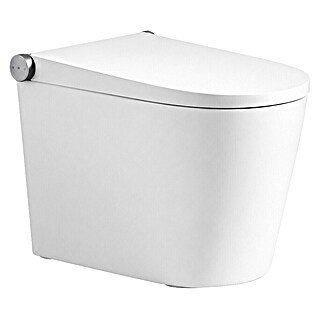 Taza de WC Japonés Smart Beta (Sin borde de descarga, Salida WC: Vertical, Blanco)