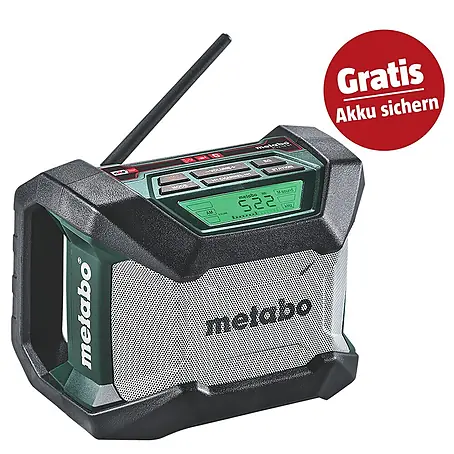 Metabo CAS 18V Akku-Baustellenradio R 12-18 BT