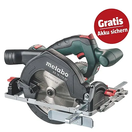 Metabo CAS 18V Akku-Handkreissäge KS 18 LTX 57