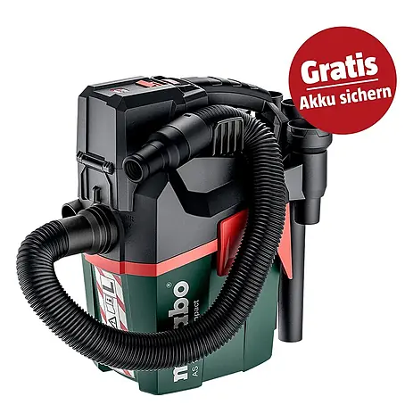 Metabo CAS 18V Akku-Nass-Trockensauger AS 18 L PC Compact
