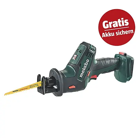 Metabo CAS 18V Akku-Säbelsäge SSE 18 LTX Compact