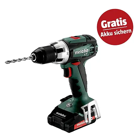 Metabo CAS 18V Akku-Bohrschrauber BS 18 LT Compact