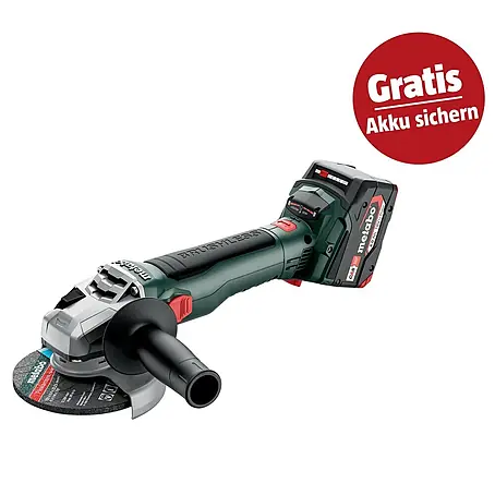 Metabo CAS 18V Akku-Winkelschleifer W 18 LT BL 11-125