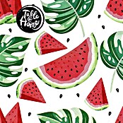 Serviette (20 Stk., 16,5 x 16,5 cm, Wassermelone) | BAUHAUS