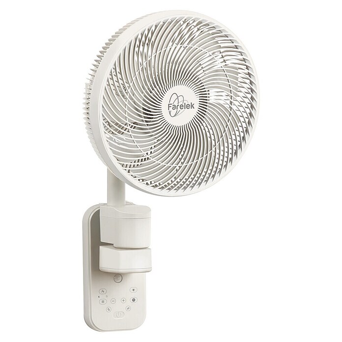 Zidni ventilator Voralia  (Boja: Bijela, Promjer: 30 cm) | BAUHAUS