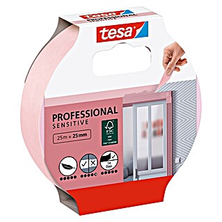 Tesa Schilderstape Precision Sensitive (25 m x 25 mm)