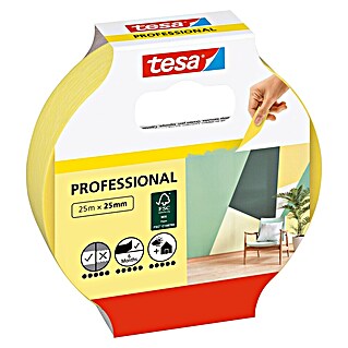 Tesa Professionele schilderstape Precision Indoor (25 m x 25 mm)
