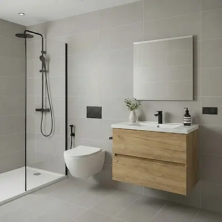 Conjunto de mueble de baño Cancún