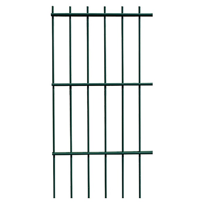 Hadra Dubbelstaafmat (200 x 83 cm, Groen, Met poedercoating)